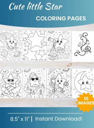Star Coloring Pages