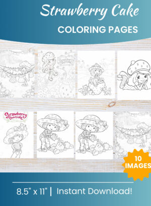 Strawberry Shortcake Coloring Pages