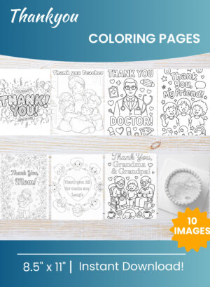 Thank You Coloring Pages
