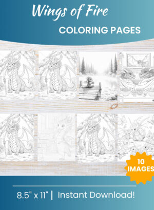 Wings of Fire Coloring Pages