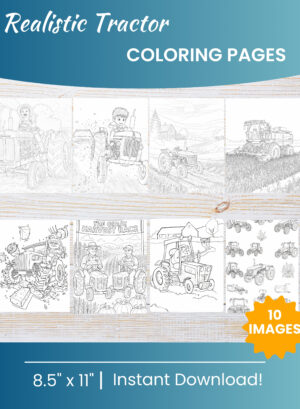 Tractor Coloring Pages