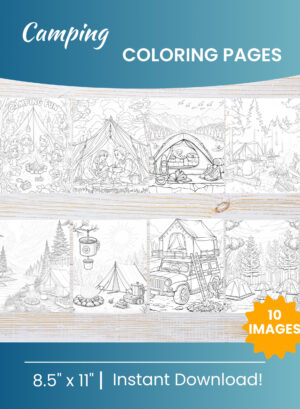 Camping Coloring Pages