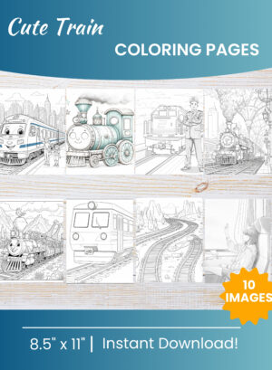 Train Coloring Pages
