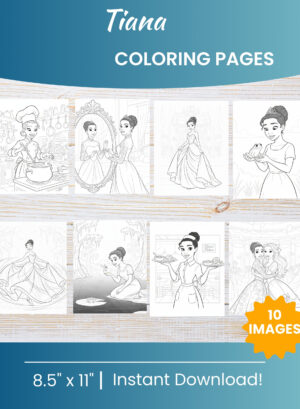 Tiana Coloring Pages
