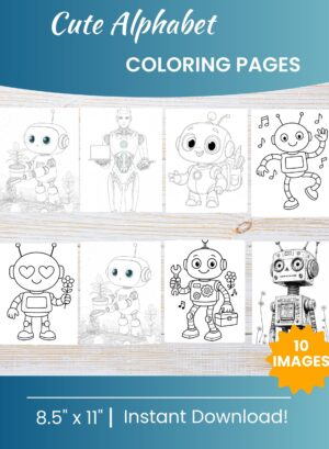 Robot Coloring Pages