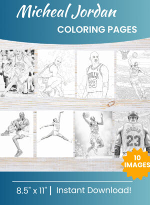 Michael Jordan Coloring Pages