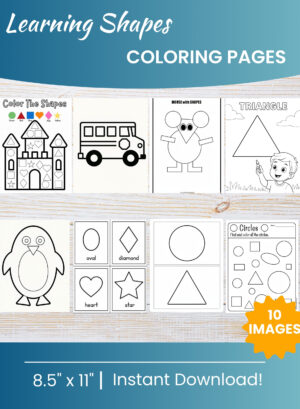Shapes Coloring Pages
