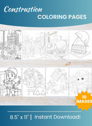 Construction Coloring Pages