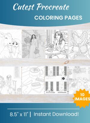 Procreate Coloring Pages