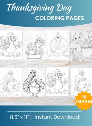 Thanksgiving Coloring Pages