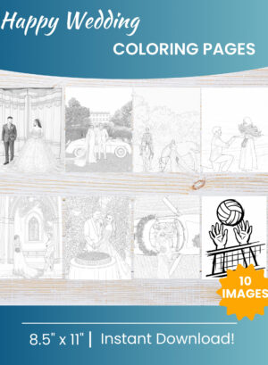 Wedding Coloring Pages