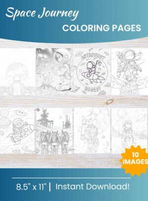 Space Coloring Pages