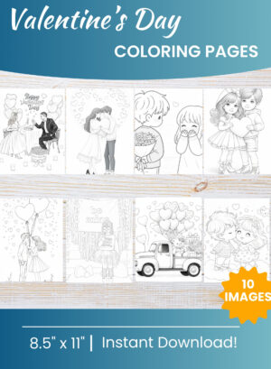 Valentine's Day Coloring Pages