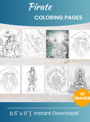 Pirate Coloring Pages