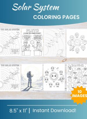 Solar System Coloring Pages