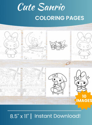 Sanrio Coloring Pages