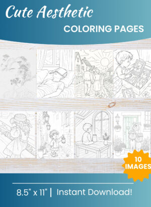 Aesthetic Coloring Pages