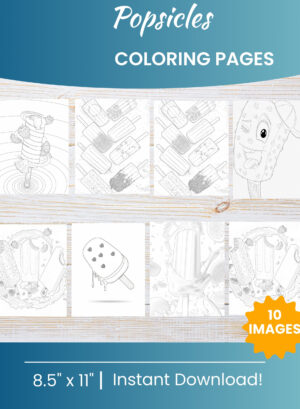Popsicle Coloring Pages