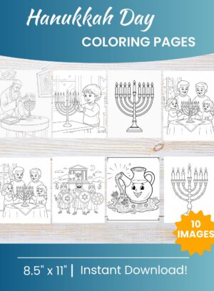 Hanukkah Coloring Pages