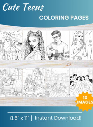 Coloring Pages for Teens