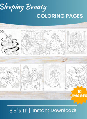Sleeping Beauty coloring pages