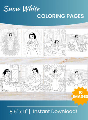 Snow White coloring pages