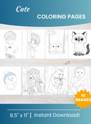 Cute Coloring Pages