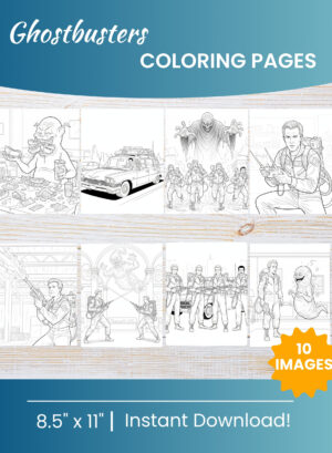 Ghostbusters Coloring Pages