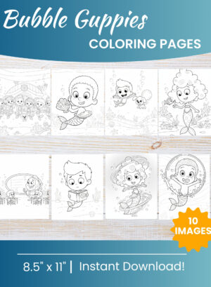 Bubble Guppies Coloring Pages