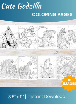 Godzilla Coloring Pages
