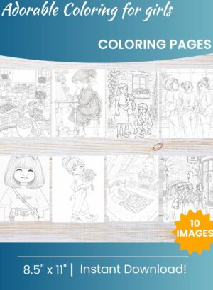 Coloring Pages Easy for Girls