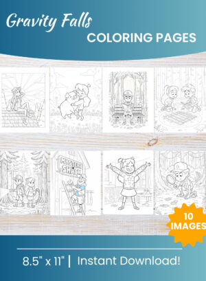 Gravity Falls Coloring Pages