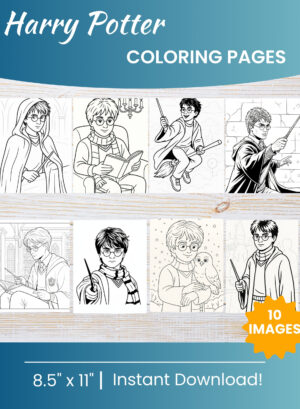 Harry Potter Coloring Pages