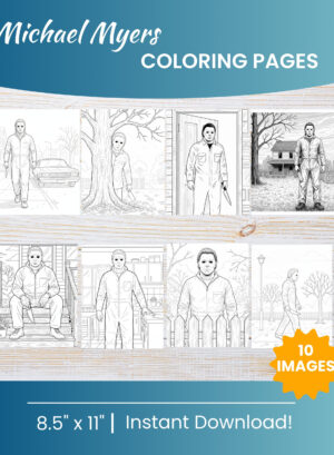 Michael Myers coloring pages