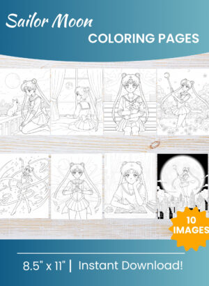 Sailor Moon coloring pages