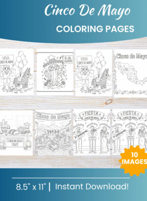 Cinco de Mayo Coloring Pages