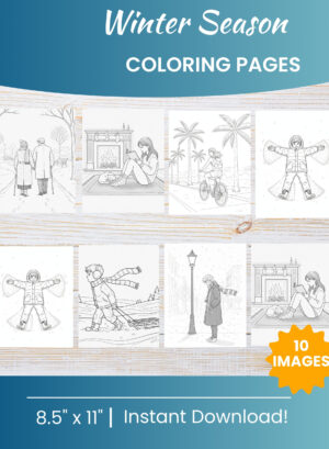 Winter Coloring Pages