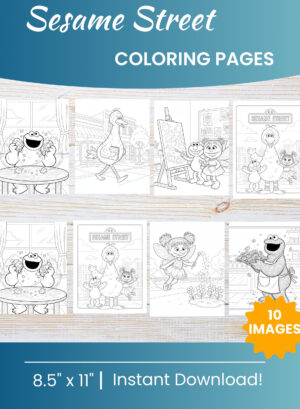 Sesame Street coloring pages