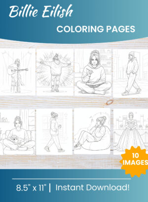 Billie Eilish Coloring Pages