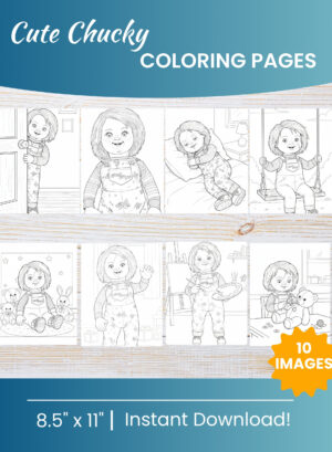 Chucky Coloring Pages