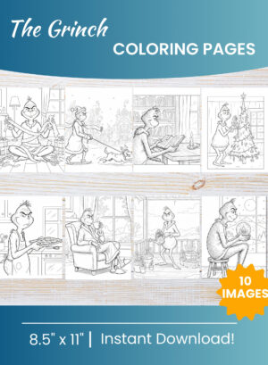 The Grinch coloring pages