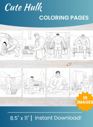 Hulk Coloring Pages