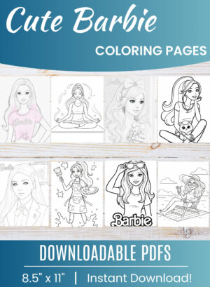 Barbie coloring pages