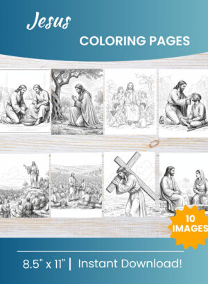 Jesus Coloring Pages