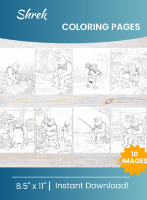 Shrek coloring pages