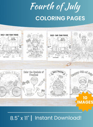 Fourth of July Coloring Pages
