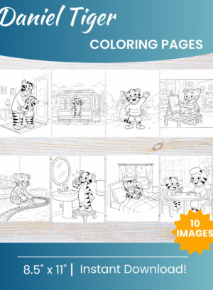 Daniel Tiger Coloring Pages