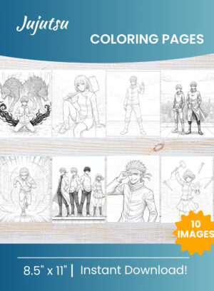 Jujutsu Kaisen coloring pages