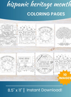 Hispanic Heritage Month Coloring Pages