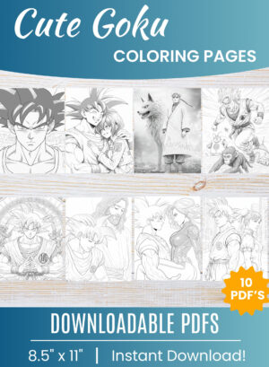 Goku coloring pages